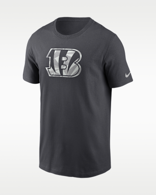 Cincinnati Bengals Fractal Logo Men's Nike NFL T-Shirt. Nike.com